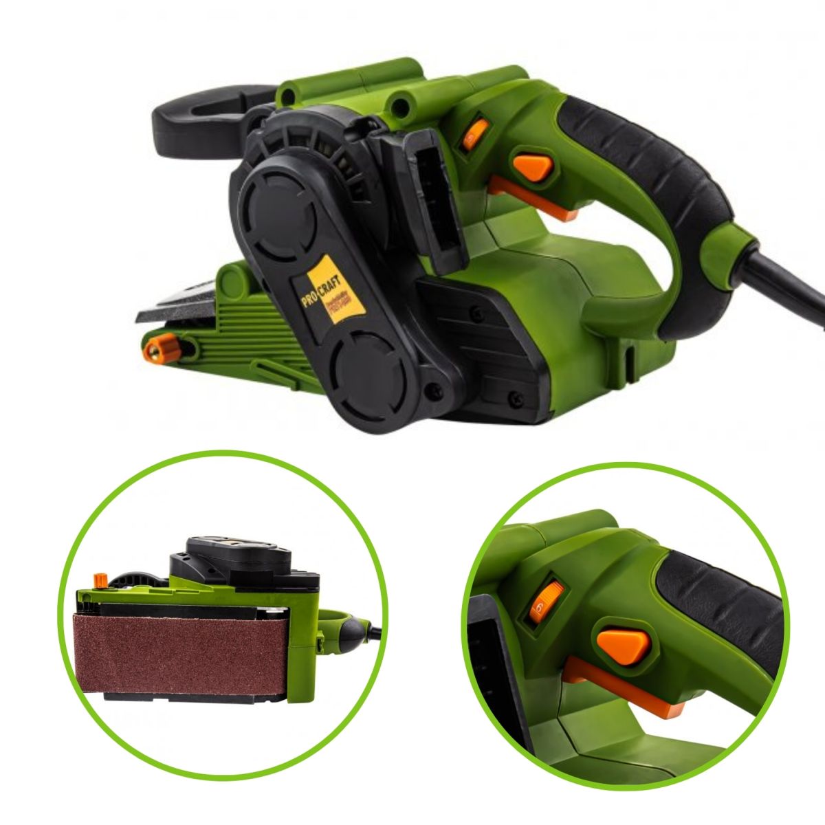 Ленточная шлифмашина ProCraft PBS-1400