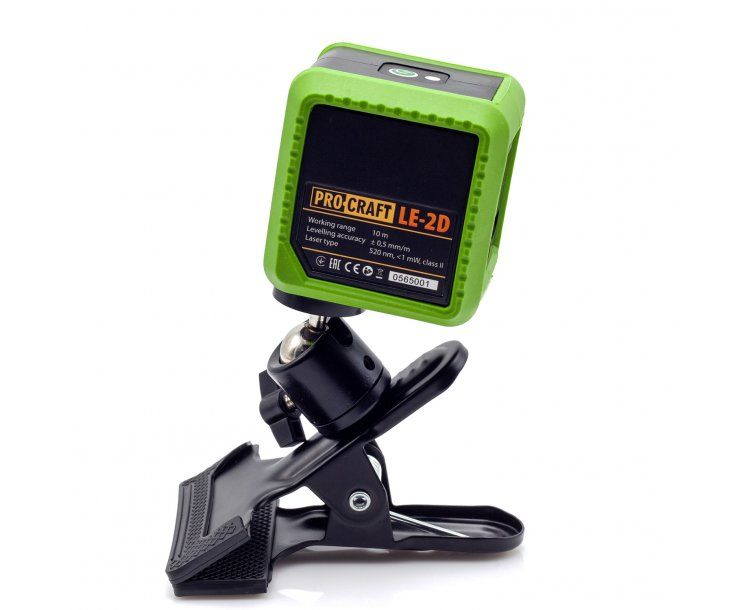 Лазерний рівень Procraft LE-2D GREEN LINE NEW