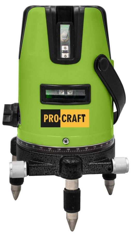 Лазерный уровень Procraft LE-5D зеленый диод