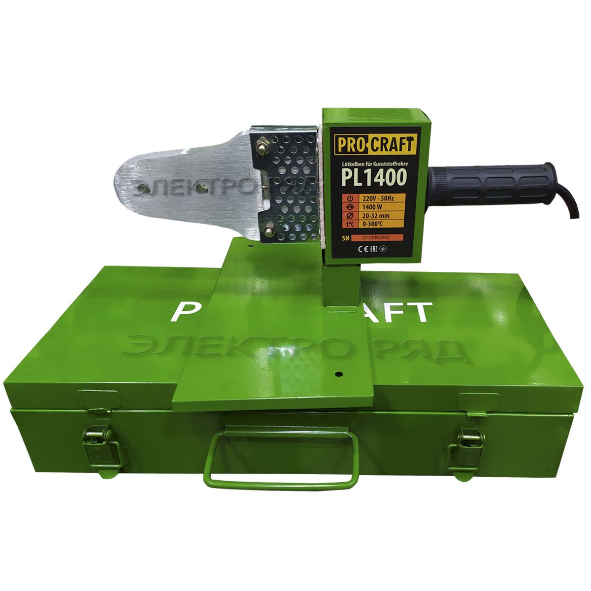 Паяльник для пластиковых труб Procraft PL1400