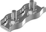 Зажим д/троса двойной 2 мм цб