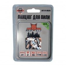 Цепь для пилы, 28,5 зубов/57 звеньев, шаг 3/8, 1,3 мм, квадратный зуб RS