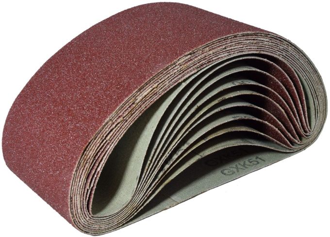 Стрічка шліфувальна 75*457мм  Р60 ''BlackStar'' (упак. 10шт.)