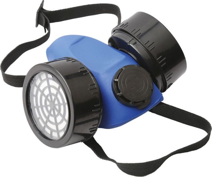 Респіратор з двома картриджами (круглими)