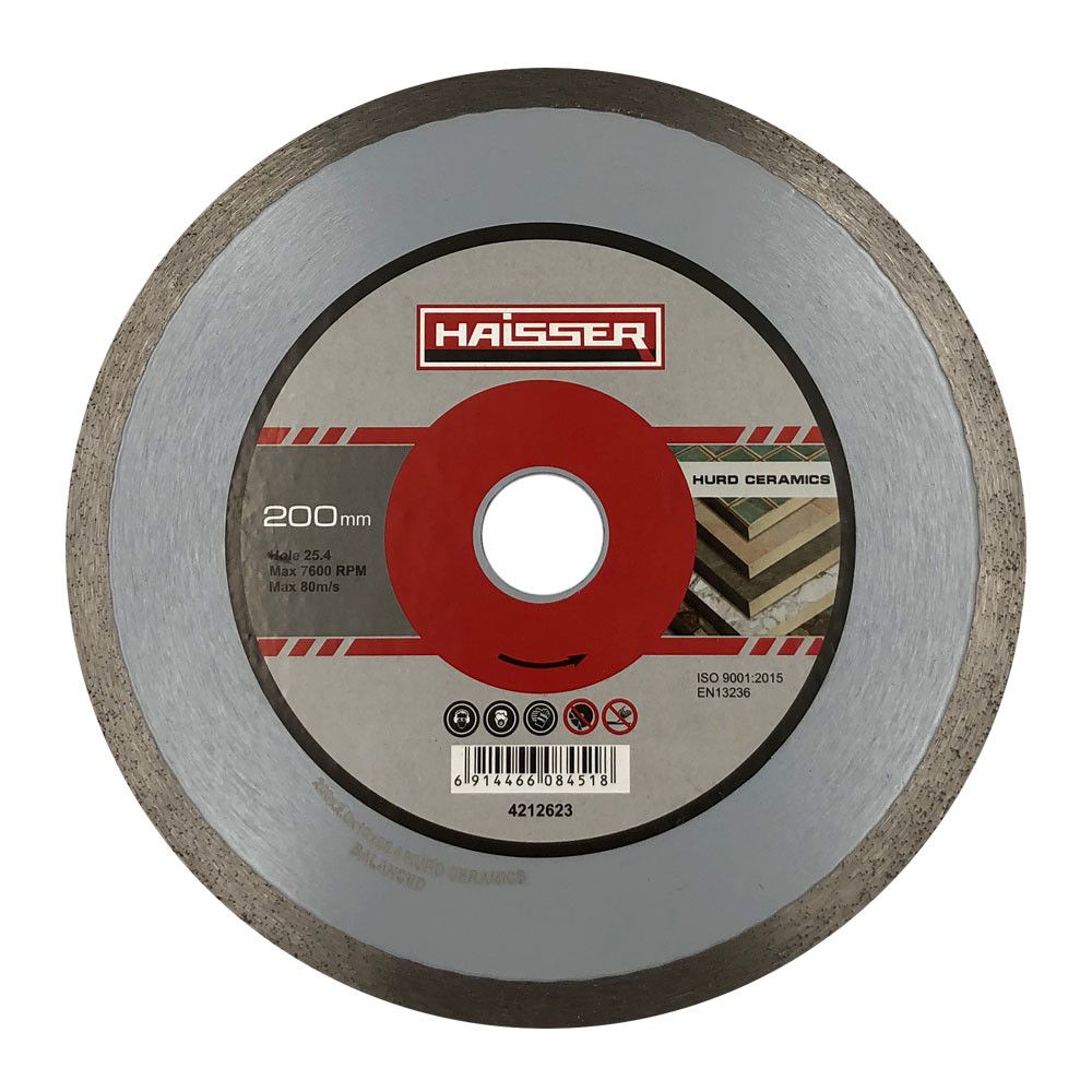 Круг алмазний HURD CERAMICS 200x2,0x10x25,4 (HAISSER) 4212623
