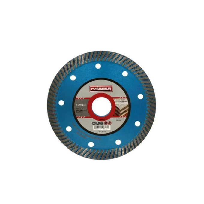 Круг алмазний Turbo CONCRETE PRO 125x2.3x10x22.23 (HAISSER) 4212631