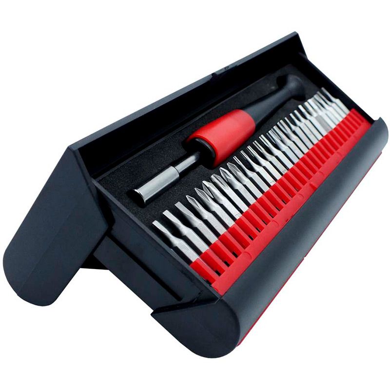 Набір 29 в 1, викрутка та прецезійні біти S2 (SL1.5-2-2.5-3;PH00-0-1-2;PZ0-1;TX4-5-6-7-8-9-10-15;HE