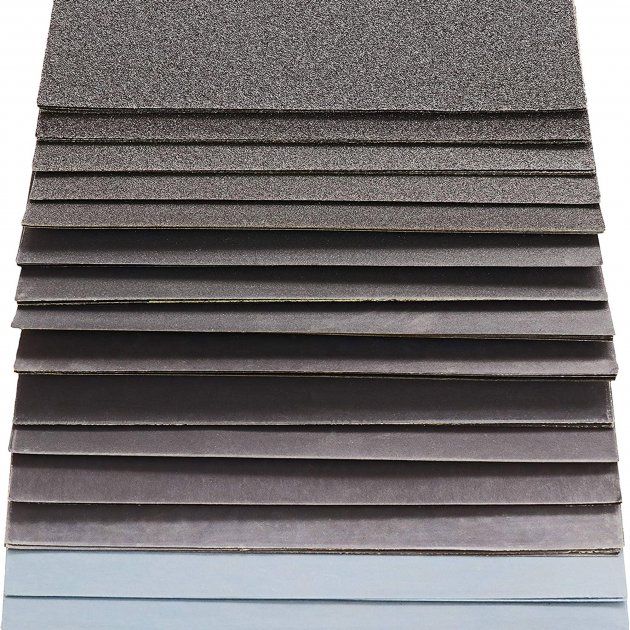 Шліфувальні аркуші 230мм x 280мм, зерно 180, 10шт в уп. (5811706) HAISSER