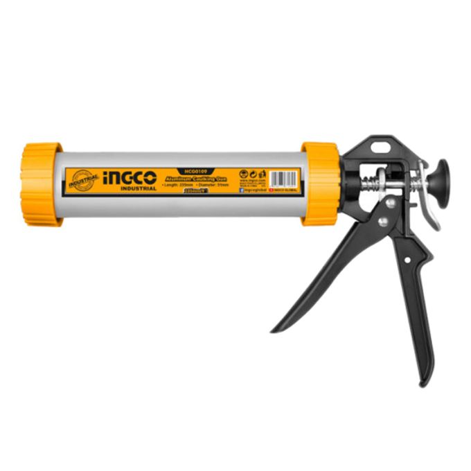 Шприц для герметика 235 мм алюмінієвий INGCO INDUSTRIAL