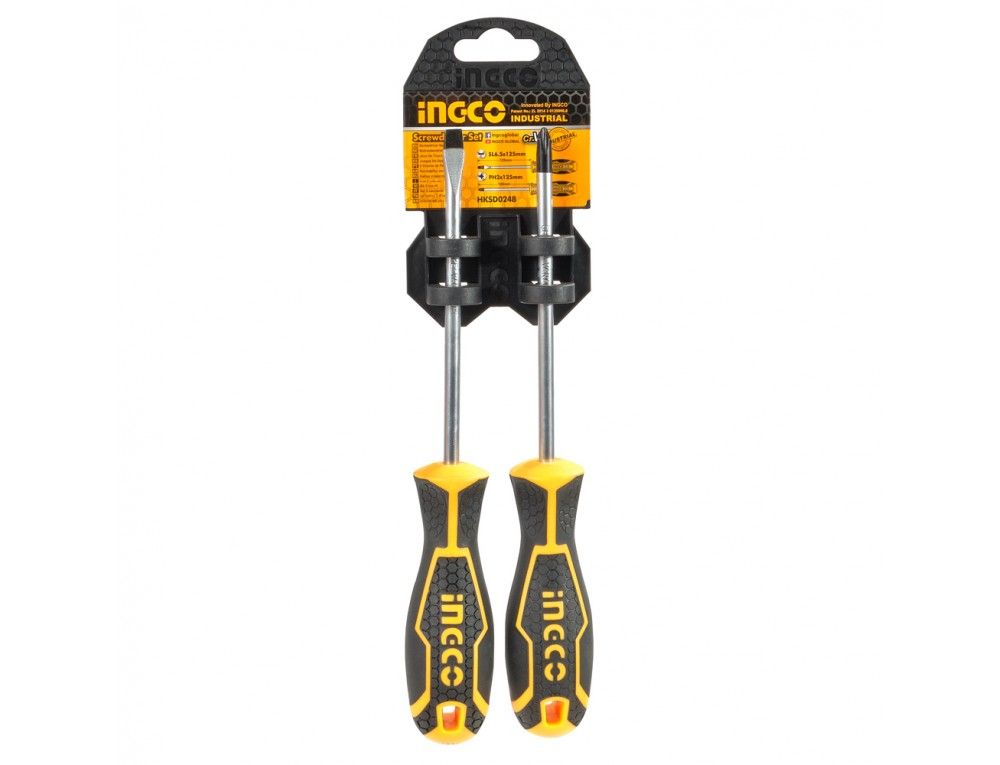 Набір викруток 2 шт. INGCO