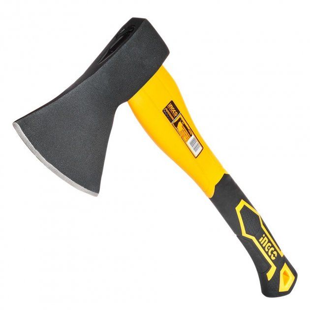 Сокира фібергласова ручка 600 гр INGCO