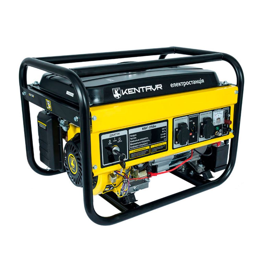 Бензиновий генератор Кентавр КБГ-258Е