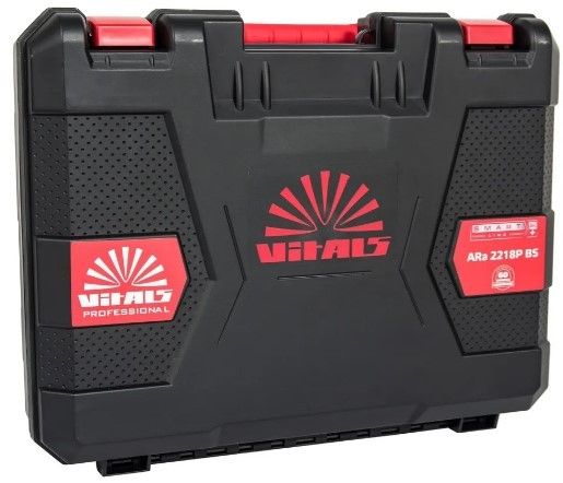 Пластиковий кейс для акумуляторного інструменту торгівельної марки Vitals Professional ARa 2218P BS