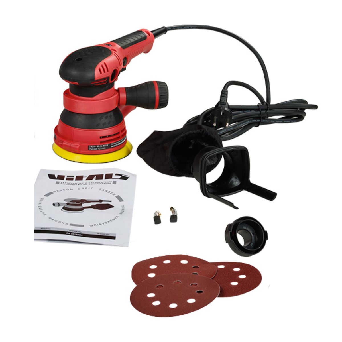 Вибрационная шлифмашина VITALS Master Os 30125Sv (145538)