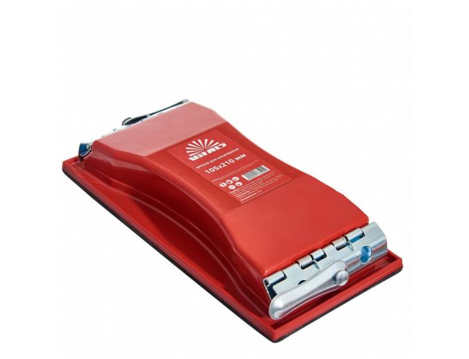 Брусок для абразивної сітки Vitals пластиковий 105х210 мм