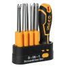 Отвертка с сменными насадками 10 шт INGCO