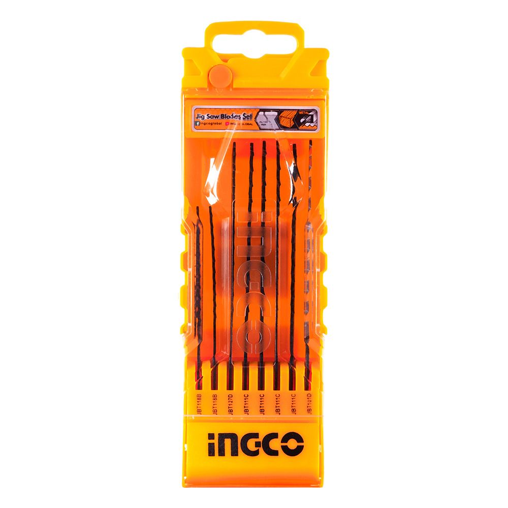 Набор пильных полотен для лобзика 8 шт. INGCO