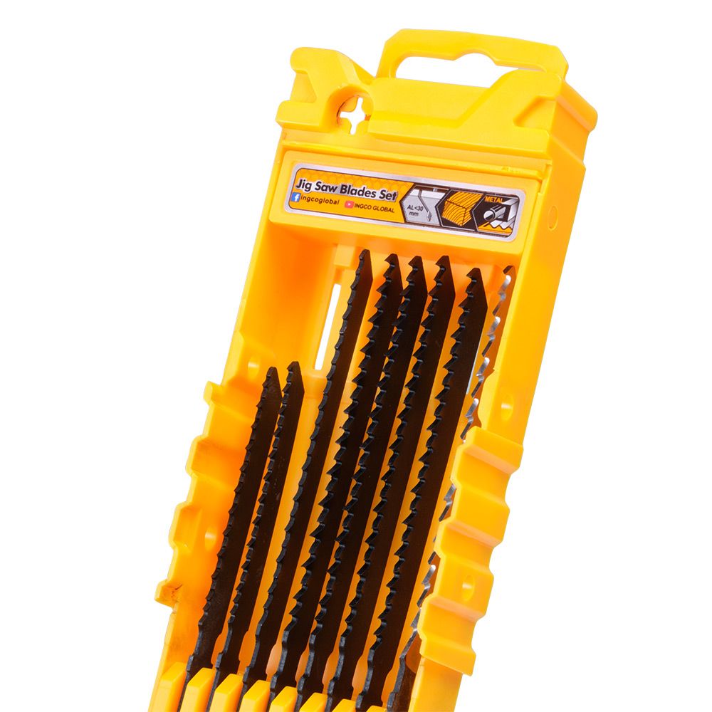 Набор пильных полотен для лобзика 8 шт. INGCO