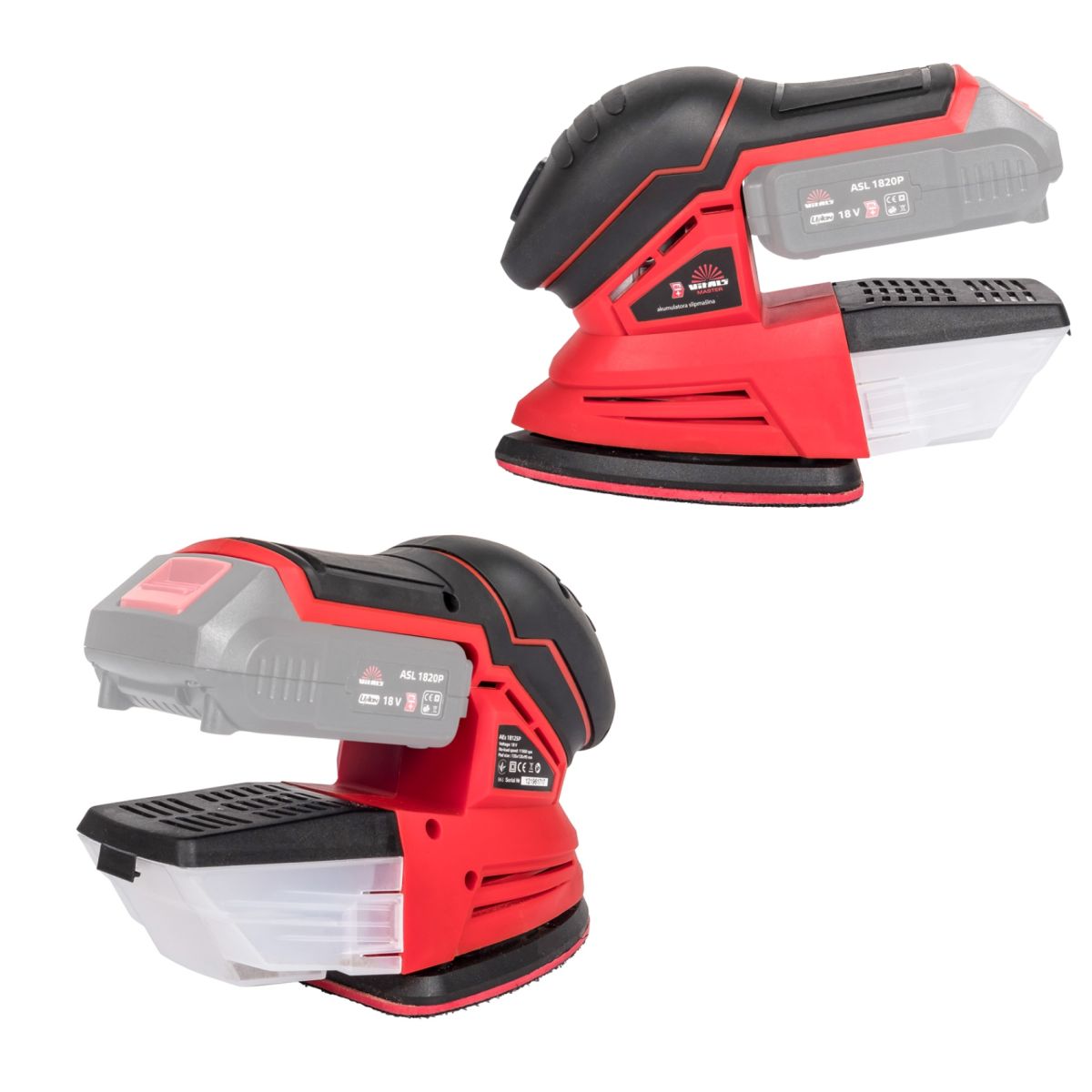 Вібраційна шліфмашина VITALS AEs 18125P