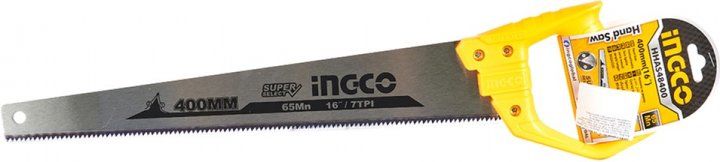Ножівка по дереву 400 мм 7 з/д INGCO