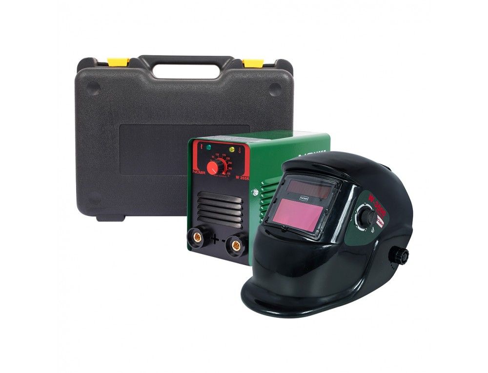 Комплект Зварювальний інвертор Nowa W-355K + Маска NOWA W-3500 Professional (1+1)