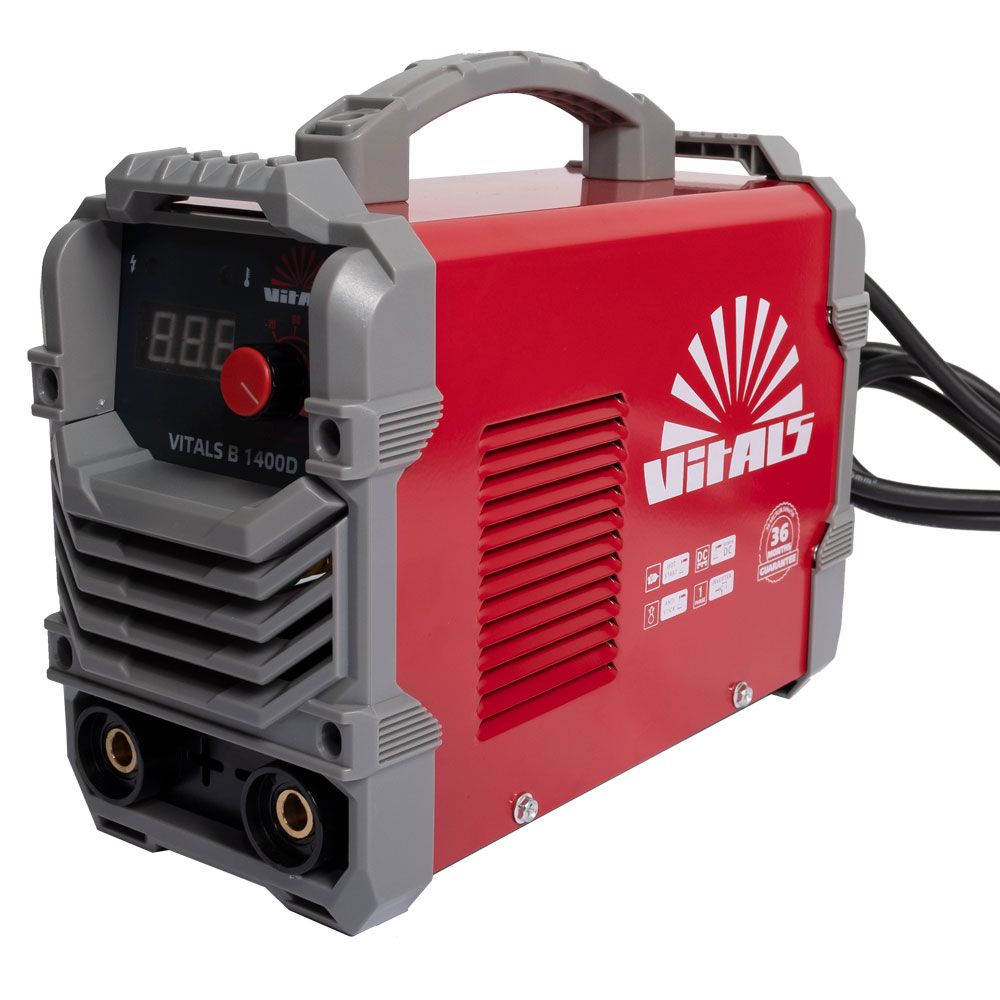 Комплект Зварювальний інвертор VITALS Base B 1400D  + електроди Vitals Plazma (пробник) (1+1)