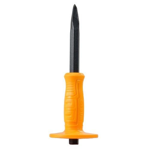 Зубило шпильчатое 4х16х250 мм с рукояткой INGCO