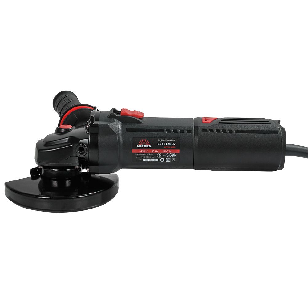 Болгарка (Кутова шліфмашина) VITALS Ls 1212DUv