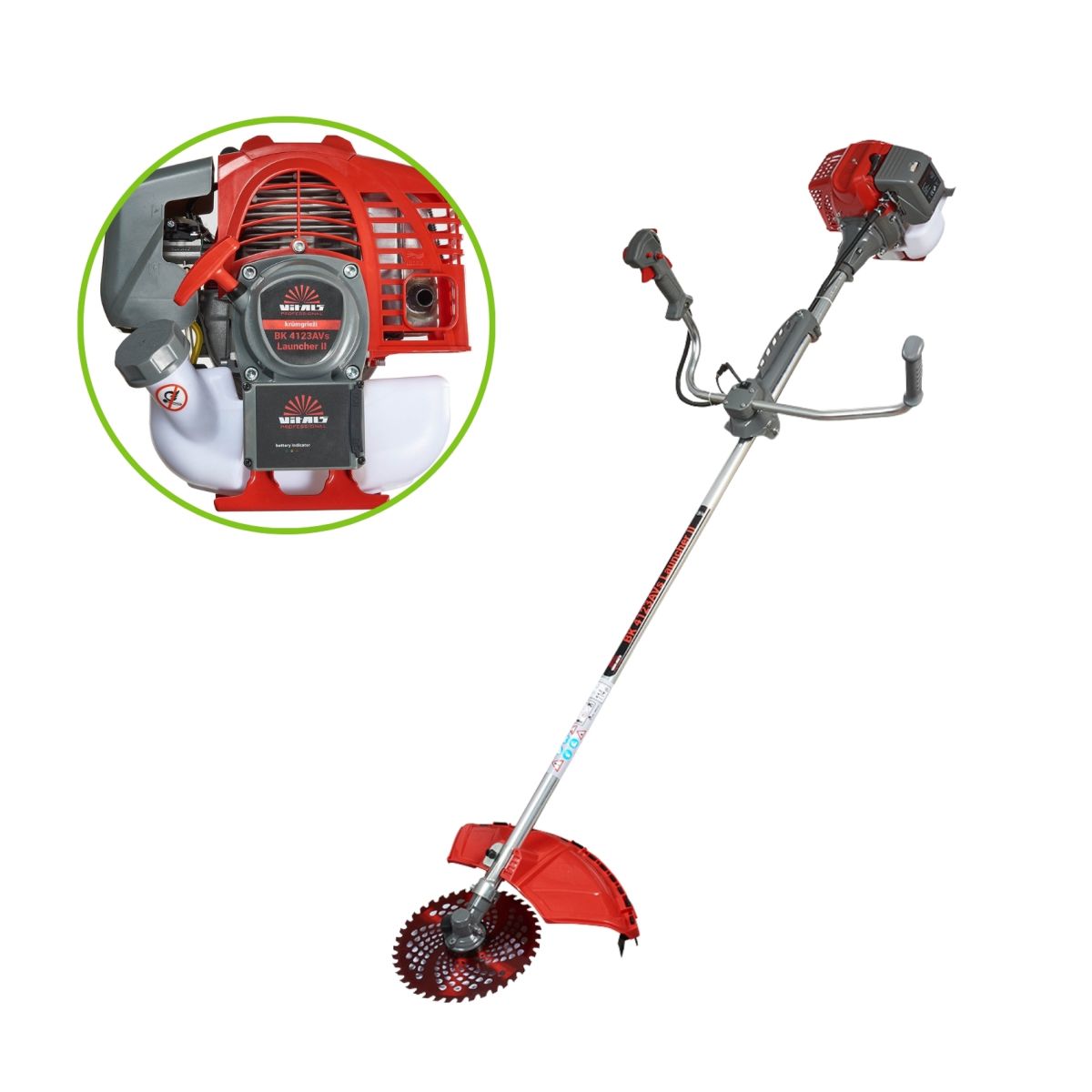 Мотокоса Vitals Professional BK 4123AVs Launcher II