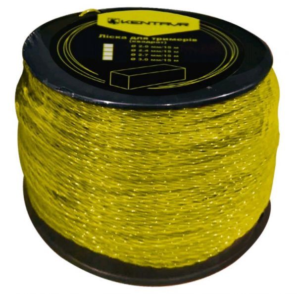 Ліска для тримерів в бухті Кентавр (зірка) 3.0mm*3LB