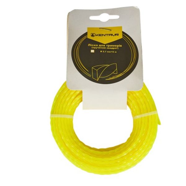 Леска для триммеров Кентавр (крученый квадрат) 3.0 mm*15m