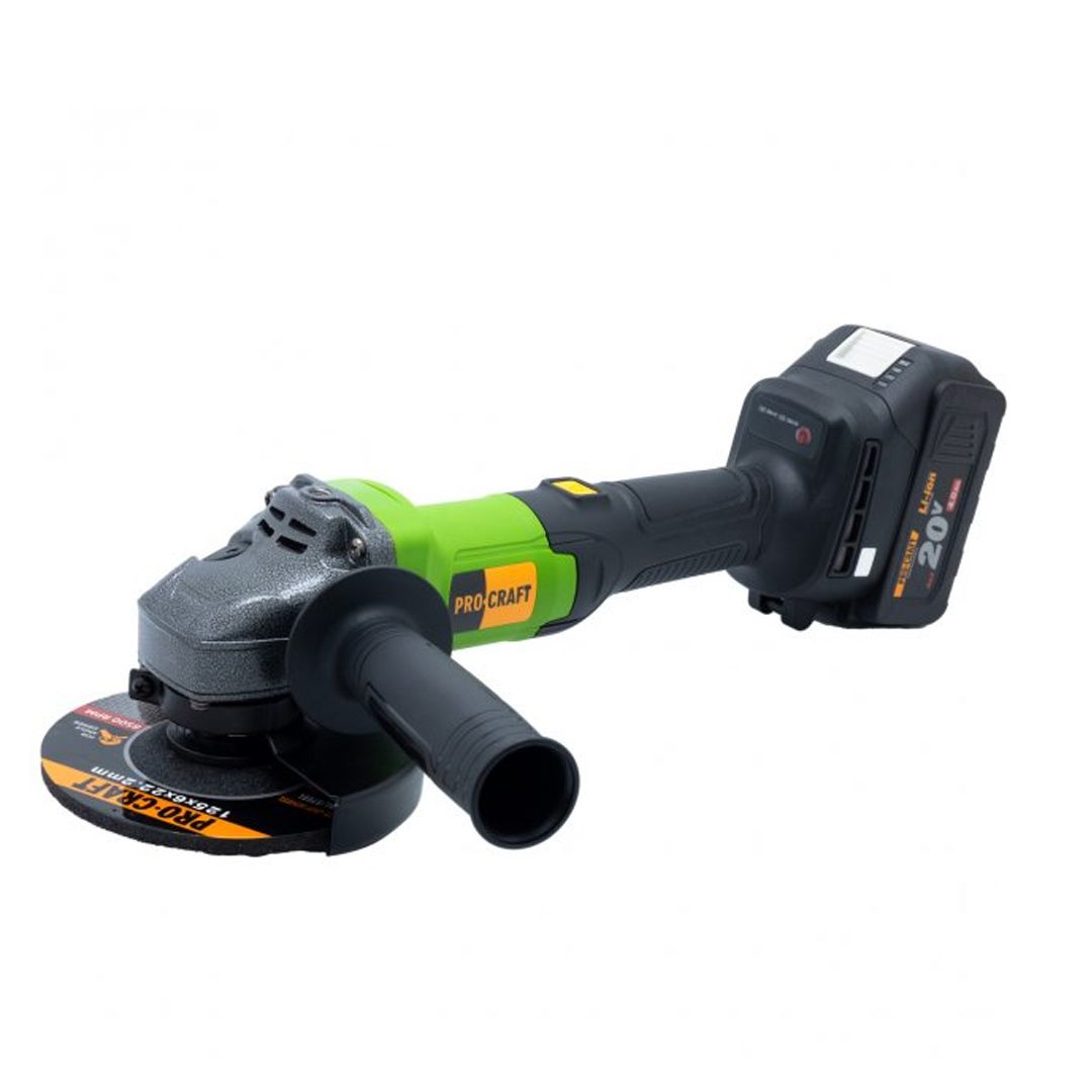 Болгарка (угловая шлифовальная) ProCraft PGA-20