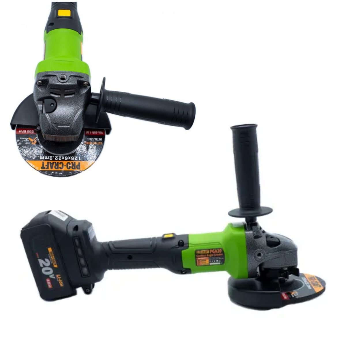 Болгарка (угловая шлифовальная) ProCraft PGA-20