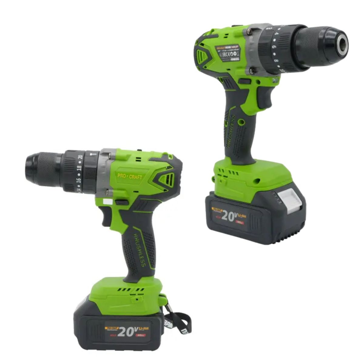 Шуруповерт Procraft PA-18 BL Extra