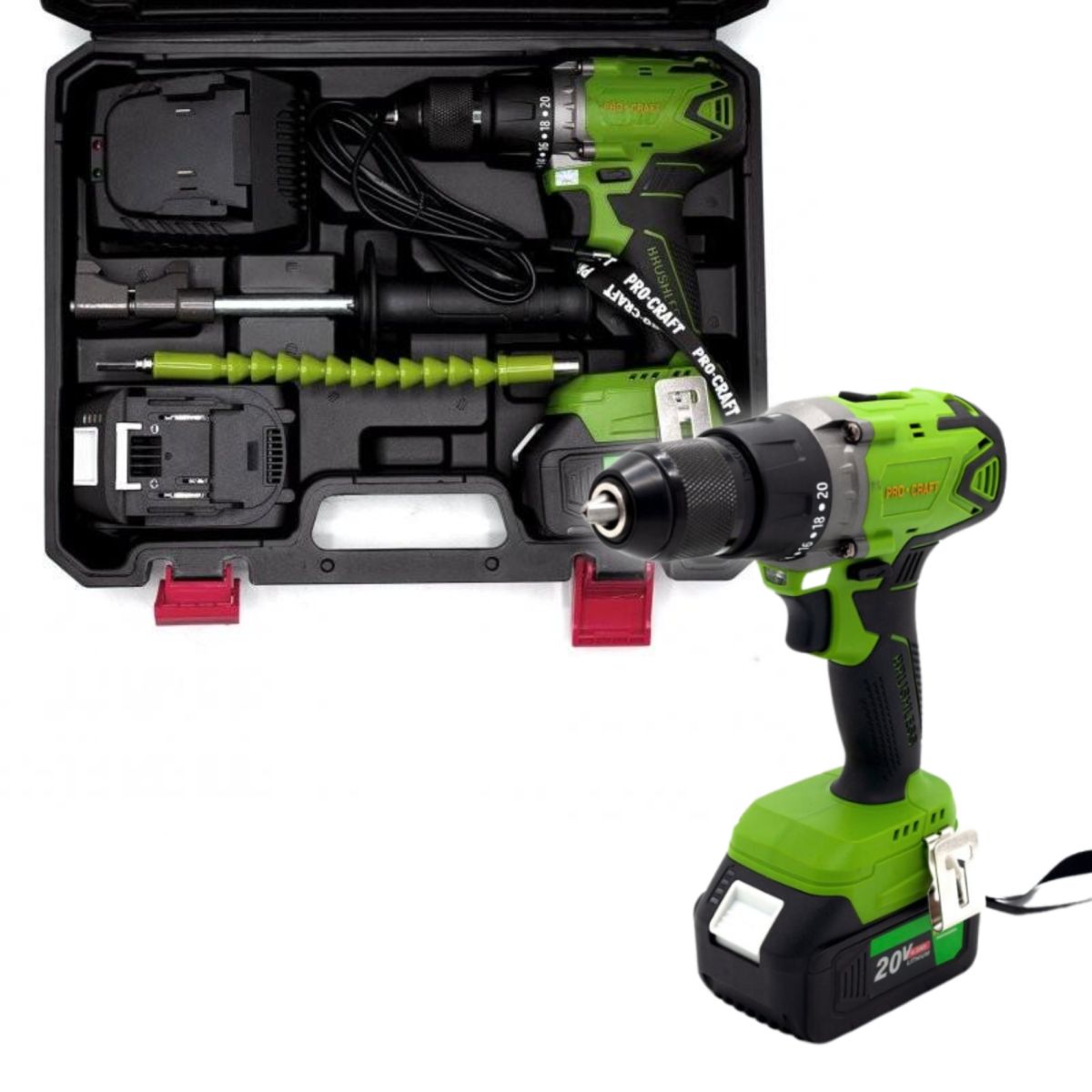 Шуруповерт Procraft PA-18 BL Extra