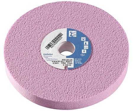 Шліфувальний диск 150x20x20 мм 80 J, EK, DS