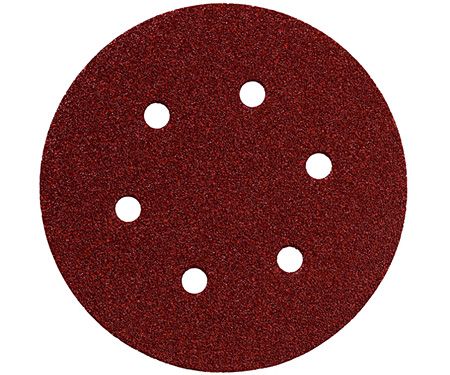 Шліфувальний папір на липучці х 5 шт. 150мм Р180