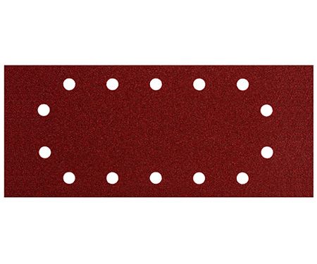 Шліфувальні листи 115х280 мм, 14 отворів, 10 шт. P 60