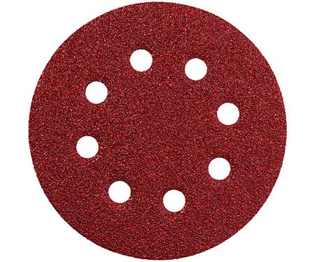 Шліфувальні аркуші на липучці 125 мм х25шт.,набір(10хР60,10хР80, 5хР20)