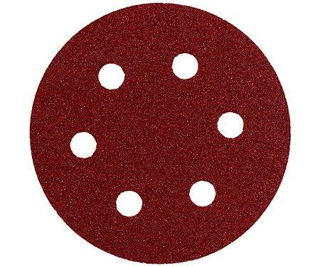 Шліфувальні аркуші на липучці х25 шт. (10хР60, 10хР80, 5хР120), 80 мм