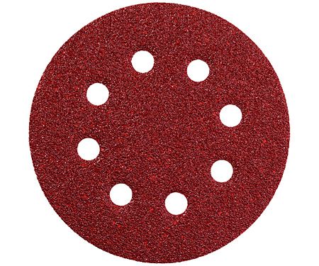 Шліфувальний папір на липучці, 125 мм, 5 шт. Р320