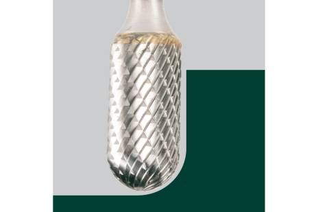 Твердосплавна фреза 12,7x25x70 мм циліндрична для алюмінію (із заДискленим кінчиком / С-форма)