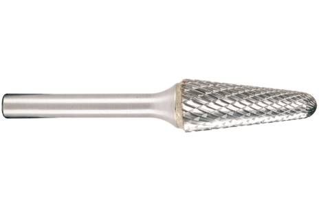 Твердосплавна фреза 12,7x32x77 мм конічна (із заДискленим кінчиком / L-форма)