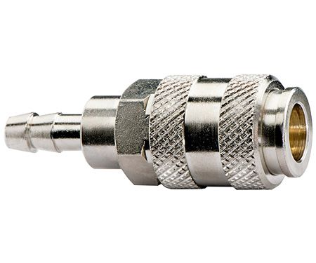 Швидкорознімні з'єднання UNI 13 мм, зі штуцером "ялинка"