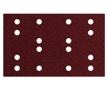 Шліф. аркуш 80х133мм, 10шт,Р60 Дерево + Метал