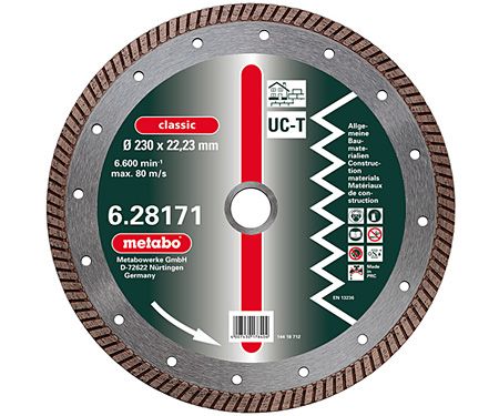 Алмазний Диск classic UC-T 180x22,23 мм