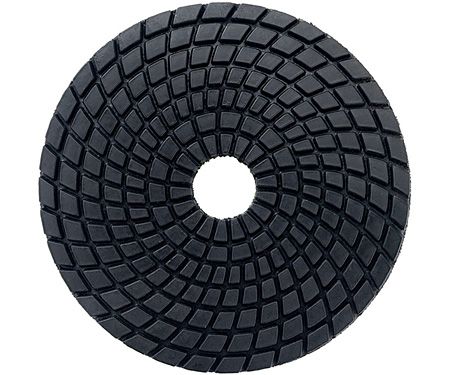 Алмазний шліфувальний Диск на липучках, для вологого шліфування, 100 мм, K 400, 5 шт.