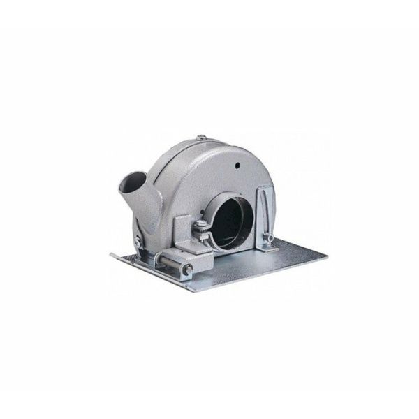 Захисний кожух з патрубком для відведення пилу 115-125 мм