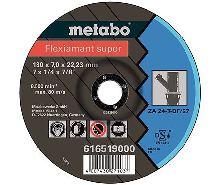 Зачисний Диск  115х7,0х22,2 мм, Fleхiamant Super, ZA 24-T  для лиття