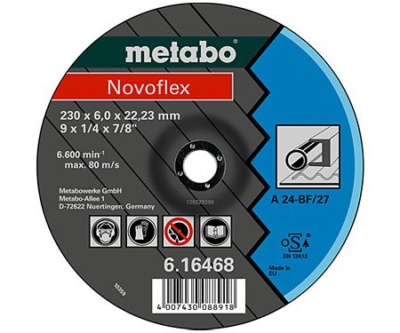 Зачисний Диск 115x6,8x22,2 мм, Flexiamant (Standart)  по сталі, A 24-N